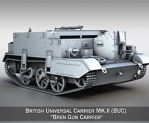 Universal Carrier MK.2 - Bren Gun Carrier