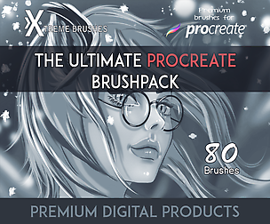 The Ultimate Procreate Brush Pack!