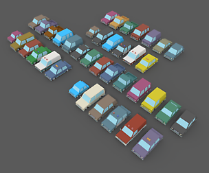 LowPoly Vehicles Pack