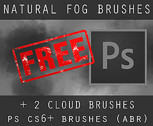 Natural Fog Brushes (Photoshop)