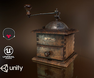 Coffee Mill PBR