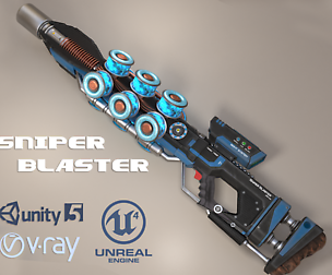 Sniper Blaster PBR