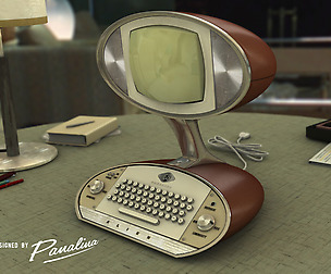 Vintage Computer Alien design 1955
