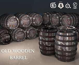 Wooden Barrel PBR