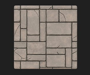 Stylised PBR Stone Floor