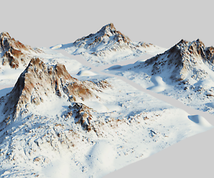 Snow mountain Pack 1