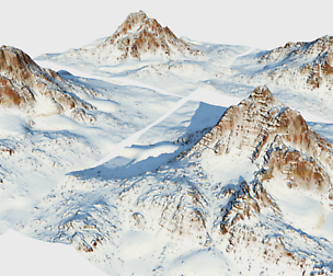 Snow mountain Pack 2