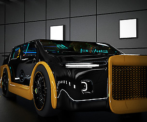 Futuristic Sedan