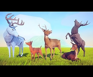 Poly Art Deer
