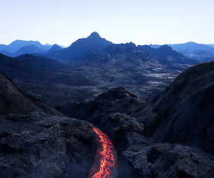 [UE4] Lava World Landscape