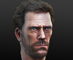 Hugh Laurie 3D Likeness