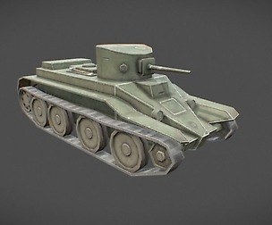 BT-2 USSR Toon Tank
