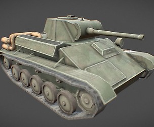 T-70 USSR Toon Tank