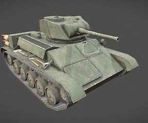 T-80 USSR Toon Tank