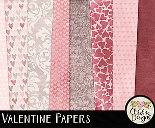 Valentine Hearts Texture Pack
