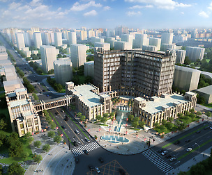 3D Building 588