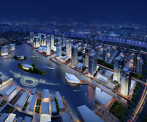 3D Building 590