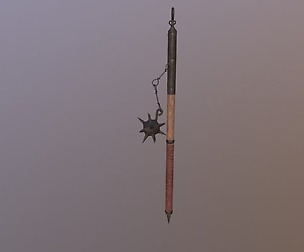 medieval weapon (Morning star\Morgenstern)