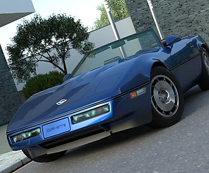Chevrolet Corvette Convertible 1986