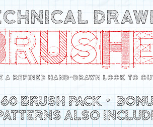 Technical Drawing Brushes