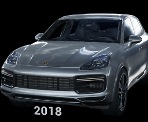 2018 Porsche Cayenne Turbo 9Y0 with interior