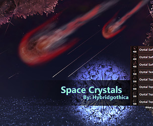 Space Crystals Brushes.