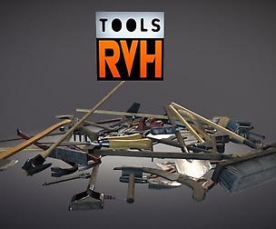 Tool Pack - 40 PBR Hand Tools