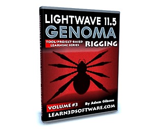 Lightwave 11.5 Genoma Volume #3