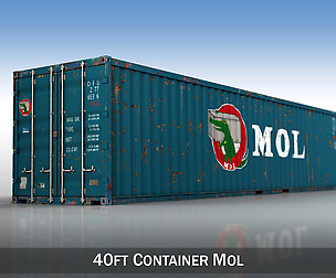40ft Shipping Container - MOL