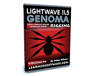 Lightwave 11.5 Genoma Volume #4