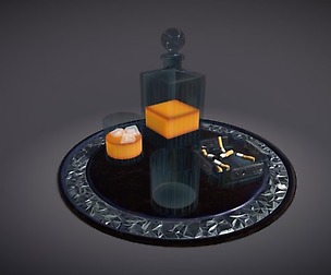 Scotch Serving Tray