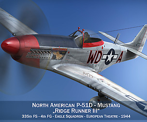 North American P-51D - Ridge Runner III
