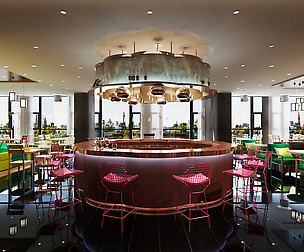 Modern coffee Restaurant 3D model