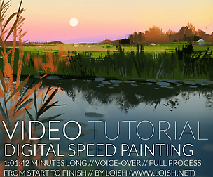 Video tutorial: Digital Speedpainting