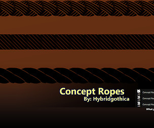 Concept Rope Brushes.