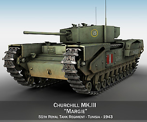 Churchill MK.III - Margie