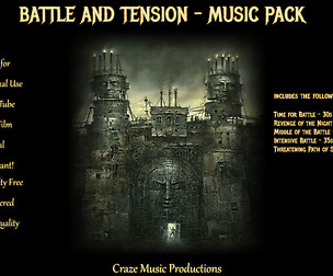 Battle and Tension Music Pack
