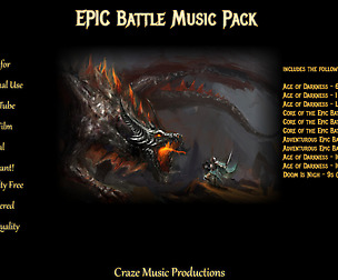 Epic Battles Music Pack