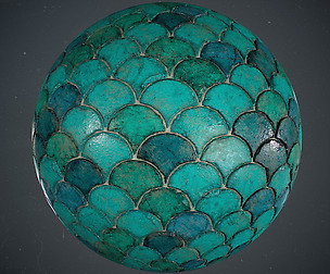 Fish Scale Wall Material in Substance Designer