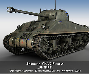 Sherman MK VC Firefly - Spitfire