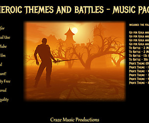 Heroic Themes and Battles - Music Pack