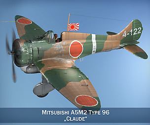 Mitsubishi A5M2 Type96 - Claude