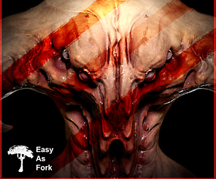 Working Files : Alien_Head_#1