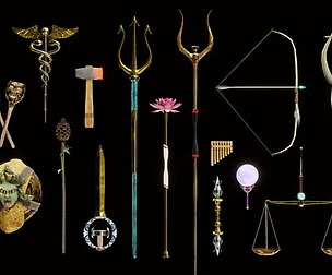 Greek Gods Relics Pack