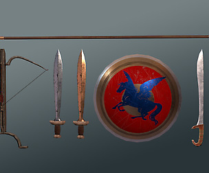 Ancient Greek Weapons Pack