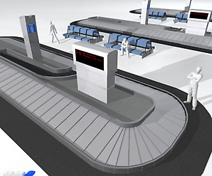 Airport Baggage Carousel