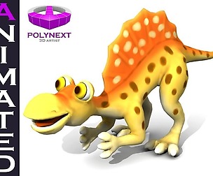Cartoon Spinosaurus