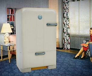 Retro Refrigerator