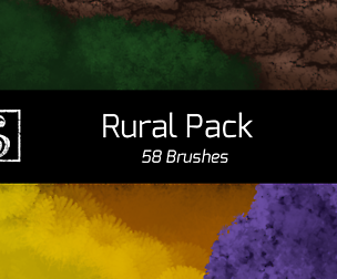 Shrineheart's Rural Pack - 58 brushes