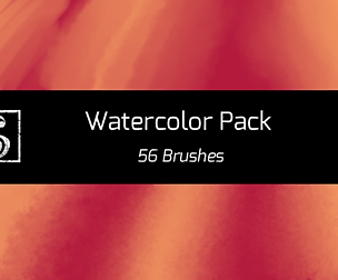 Shrineheart's Sai Watercolor Pack - 56 Brushes